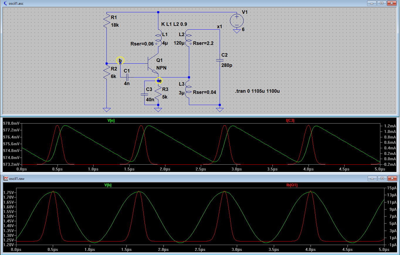 MW oscillator ~ 1000kHz