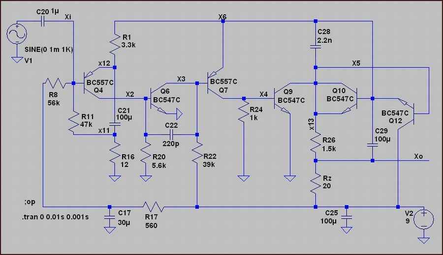 Audio frequency part of Signal 403