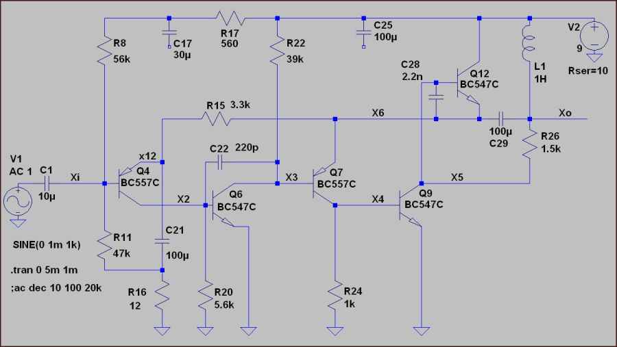 Audio frequency part of Signal 403